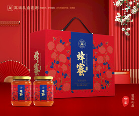 蜂蜜包装 百花蜜礼盒