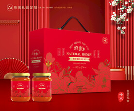 蜂蜜包装 百花蜜礼盒