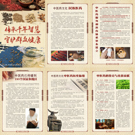 2024中医药文化服务月海报