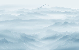 群山远山背景图