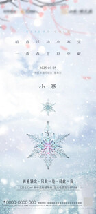 小寒海报