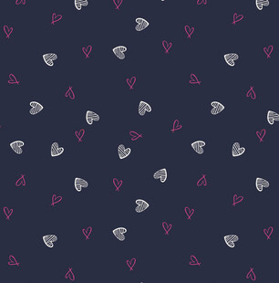 爱心手绘背景设计