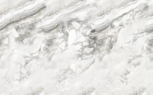 水墨云海白大理石