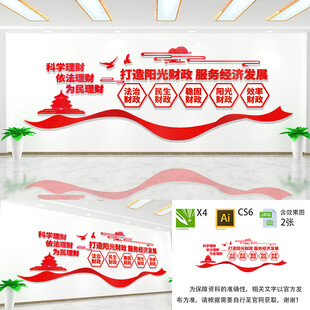 打造阳光财政文化墙