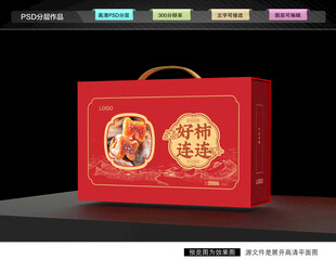 柿饼包装 蜜饯礼盒