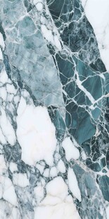 蓝白大理石纹理图案