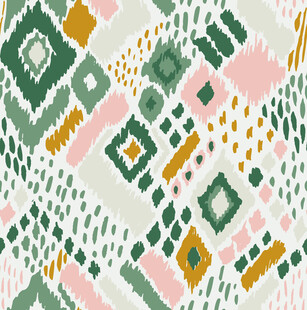 几何图案多彩抽象背景