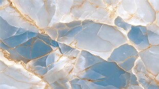 蓝白大理石纹理图案