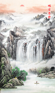玄关山水画