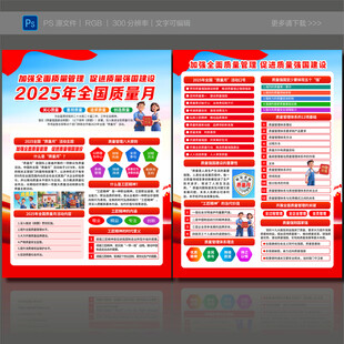 2025质量月宣传单