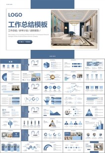 室内设计家装行业装潢装修PPT