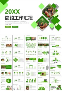 绿色生态农家鸡舍家禽养殖PPT