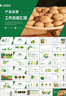 精美核桃种植产业总结计划ppt