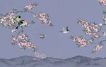 花鸟背景墙
