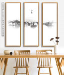 水墨江南装饰画