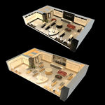 服装店效果图  商场服饰店