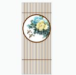 新中式 牡丹花鸟 UV高清印刷