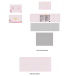 书型盒化妆品包装套盒+手提袋