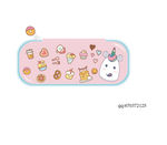 独角兽吃货蛋糕甜点爱心笔袋盒