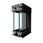 极窄-极简推拉门3D组角渲染图