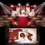 红色新中式婚礼