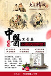 中医黑膏药展板