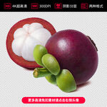 高清山竹免扣素材