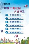 创建文明校园 六好标准
