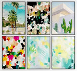 北欧挂画艺术画组合