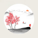 水墨新中式山水