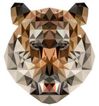 色块老虎头可变色可编辑