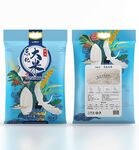 东北大米包装袋平面图及效果图