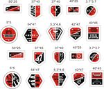 休闲唯美皮标装饰标辅料