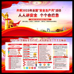 2023年安全生产月宣传栏