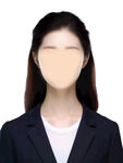 女士证件照换脸模板