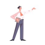 教师简绘矢量素材