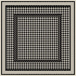 千鸟格方巾图