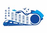高铁文化墙