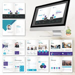 宣传画册InDesign模板