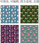 圣诞节图案   圣诞节花纹