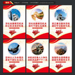 模范机关宣传展板