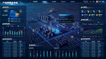 科技感数据可视化界面
