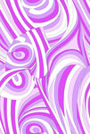 梦幻紫色抽象漩涡图案