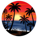 露营地酒吧网红地标日落打卡拍照