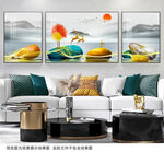 现代客厅装饰画