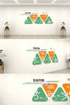 几何图案墙面装饰设计