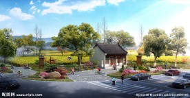 驿站效果图