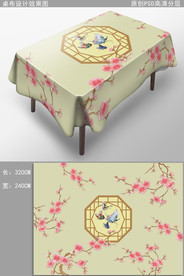 新中式桌布中国风布艺