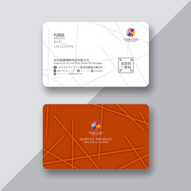 装饰名片 建筑设计 装潢名片