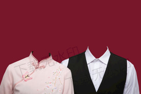 古典民国风结婚登记照